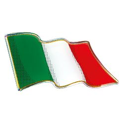 STICKY 3D BANDIERA ITALIA 1PZ 78x40mm