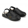 SABOT WORK SLIPPER TG.42 BLACK LEATHER E.ROUTIER