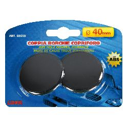 COPPIA BORCHIE C/FORO DIAM.40