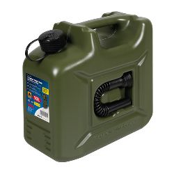 TANICA MILITARE C/TRAVASATORE 10L IN HDPE